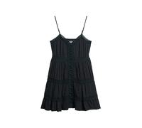 Superdry Alana Lace Trim Sleeveless Short Dress Noir L Femme