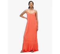 Robe caraco longue femme Superdry Orange M