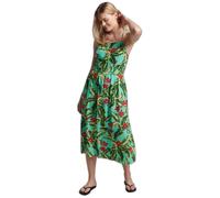 Superdry Vintage Cami Maxi Sleeveless Dress Vert M Femme
