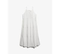 Superdry Ibiza Cami Sleeveless Long Dress Blanc M Femme