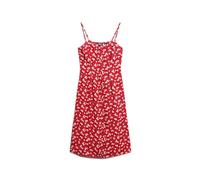 Robe caraco mi-longue boutonnÃ©e imprimÃ©e femme Superdry Rouge XL