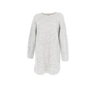 ONLY ONLCAROL L/S Dress KNT Noos Robe, Gris Clair chiné, XS Femme