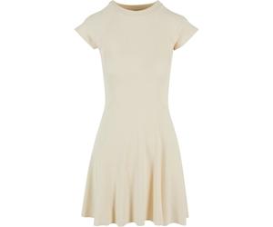 Robe cÃŽtelÃ©e patineuse pour femme Urban Classics Blanc 4XL