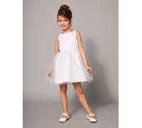 VERTBAUDET Robe de cérémonie Fille en Satin et Tulle Blanc 9A