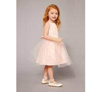 VERTBAUDET Robe de cérémonie Fille en Satin et Tulle Rose poudré 4A