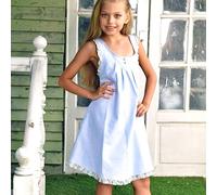 Robe Cérémonie Liberty Anais Bleu Pastel 14/16A