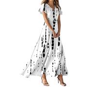 Robe Ceremonie Longues Plage Mi Longue Maxi Coton Mes Commandes, D'été Mi-Longue 2025 Vetement Fleurie Dress Soirée Elegant Asymétrique Bohème Glamour Robe Femme Chic Et Elegant Mariage L