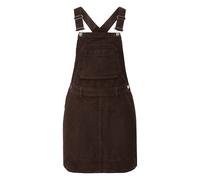 Robe chasuble courte en velours cÃŽtelÃ© femme QS Marron 42