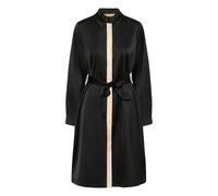Robe chemise Ã ceinture femme CULTURE Annabelle Noir L