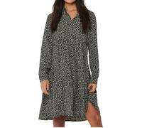 Robe Chemise à fleurs Noir et Bleu femme JDY Piper 34