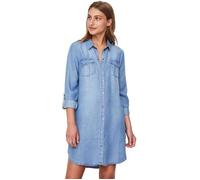 Robe chemise à manches longues Vero Moda Silla - Bleu - Femme - Adulte XL