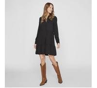 Robe chemise à manches longues Vila Vimorose - Noir - Femme - Taille 36 34