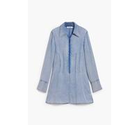 Desigual Robe-chemise bleu denim, Taille 38