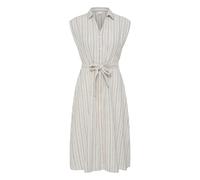 ICHI Robe 'IHLINNO' noisette / pétrole, Taille 38