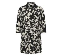 Robe chemise femme KAFFE Curve Hilda Noir 48
