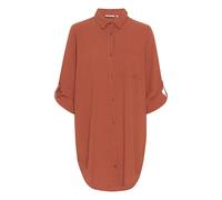 Robe chemise femme KAFFE Naya Orange 34