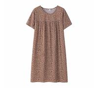 Robe Chemise Femme Longue - Pyjama Cotton L’été - Robe Tee Shirt Doux Et Confortables - Body Sexy Chic - Manche Courte - Feminins - sous Vetement Allaitement - Chemise De Nuit Noire