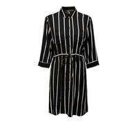 Robe chemise femme - ONLY LICENCE - Tamari - Manches 3/4 - Couleur noire - Taille 46 34