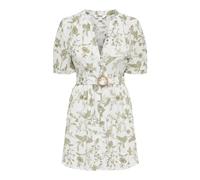 Robe chemise femme Only Nathy Blanc S