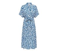 ONLY Robe-chemise 'ONLSafa' bleu outremer / blanc, Taille 40