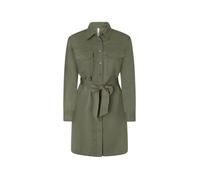 Pepe Jeans Beate Long Sleeve Short Dress Vert XS Femme