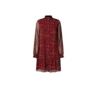 Pepe Jeans Robe-chemise Mimi Manches longues Rouge Taille M Femme