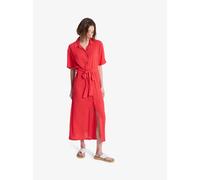 Robe chemise femme Roxy Island Escape Solid Rouge M