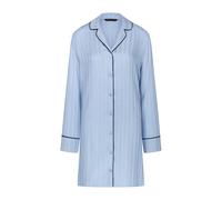 TRIUMPH Chemise de nuit ' Amourette Jacquard ' bleu clair, Taille S-M