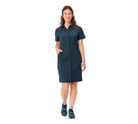 Vaude Farley Stretch Short Sleeve Dress Bleu 40 Femme