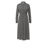 Robe chemise longue Ã motif graphique femme COMMA Gris 34