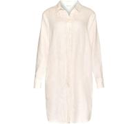 Robe chemise manches longues en lin femme KnowledgeCotton Apparel Gris L