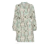 Robe chemise manches longues femme Ichi Vera 36 Vert 38