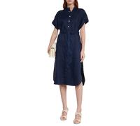 Robe Chemise Midi En Lin Ceinturée POLO RALPH LAUREN Neuve XXS