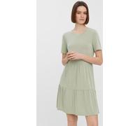 Robe chemisier courte Manches courtes décontractées Tunique Mini Dress VMFILLI | M