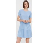 Robe chemisier courte Manches courtes décontractées Tunique Mini Dress VMFILLI | S