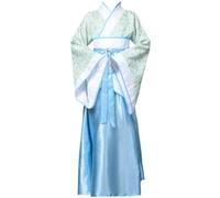 Robe Chinoise Ancienne pour Filles, Costume Traditionnel De Style Chinois Ancien, Robes Hanfu À Manches Longues pour Costume De Danse De Chœur