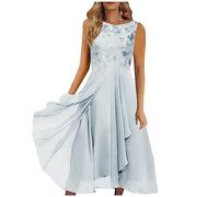 Robe Cocktail Femme Chic Et Elegant Robe Soirée Femme Robe de Soirée Robe Longue Robe de Mariée Robe Soirée Longue Robe Noir de Soirée Robe de Bal Robe Champetre White M