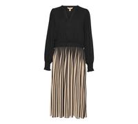 Robe col en V femme CULTURE Carly Noir L
