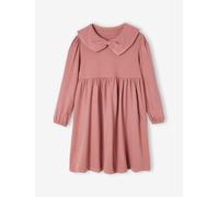 Robe col fantaisie en maille tricot fille blush 14A