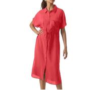 Vero Moda Iris Short Sleeve Midi Dress Rouge XS Femme