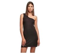 Robe côtelée à une épaule femme Urban Classics - noir L