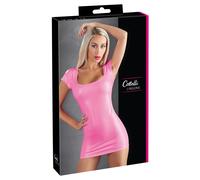 Robe Cottelli PARTY - Mini-robe rose sexy à col rond XL