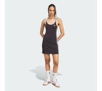 Robe courte à bretelles Adicolor 3 bandes Black / White S