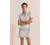 Robe courte à rayures en coton - Raiponce Ray - L - Bleu - Femme - Etam