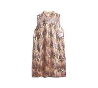 Superdry A-line Sl Sequin Sleeveless Short Dress Rose L Femme