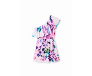 Robe courte asymÃ©trique femme Desigual M. Christian Lacroix Rose L