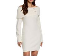 Robe Courte Beige Femme Morgan Bardot M