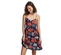 Superdry Vintage Mini Beach Cami Sleeveless Dress Bleu XL Femme