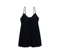 Robe courte caraco tissée texturée femme Superdry Bleu S