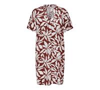 Robe courte col V femme Only Susi Life Rouge M